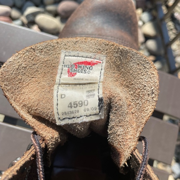 Red Wing 4590 Chocolate Muleskinner Iron Rangers - Picture 4 of 9